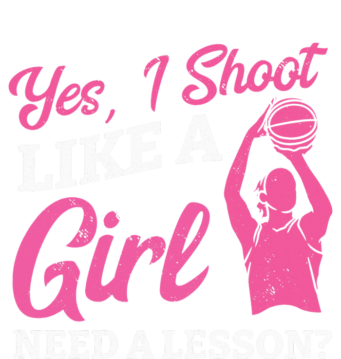 Playing Basketball Like A Girl Baller Basketball Player Girl T-Shirt