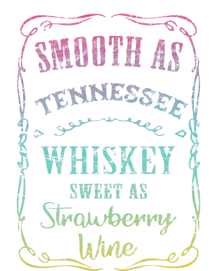 Smooth as Tennessee Whiskey Funny Humour Tee Vacation T-Shirt