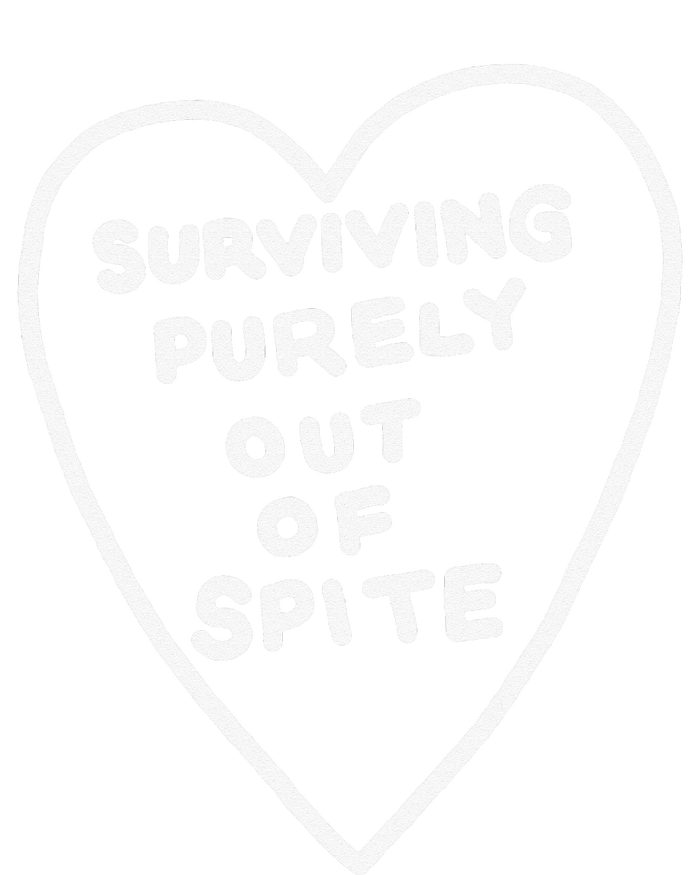 Surviving Purely Out Of Spite Appeal For Life Ladies Essential Flowy Tank