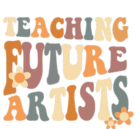 Teaching Future Artists Retro Teacher Students Women's T-Shirt