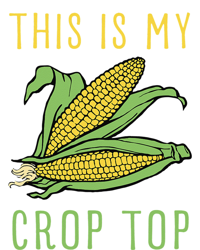 THIS IS MY CROP TOP FUNNY CORN COB Toddler Hoodie