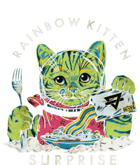 Vintage Rainbow Kitten Surprise Youth Performance Sprint T-Shirt