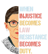 When Injustice Becomes Law Resistance Becomes Duty Cooling Performance Crew T-Shirt