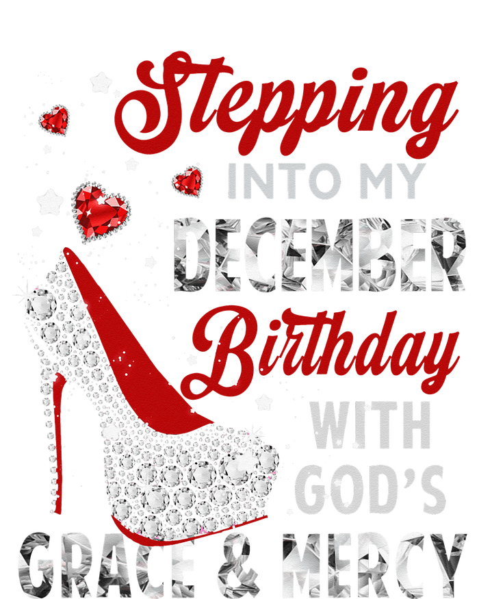 Stepping Into My December Birthday With Gods Grace and Mercy Pajama Set