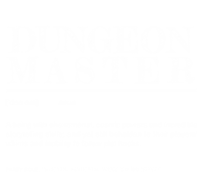 Dungeon Master Definition T-Shirt