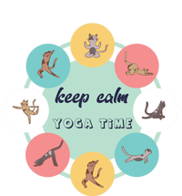 Keep Calm Yoga Time Gift T-Shirt