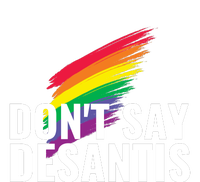 Dont Say DeSantis Rainbow Say Gay Graphic Sustainable Beanie