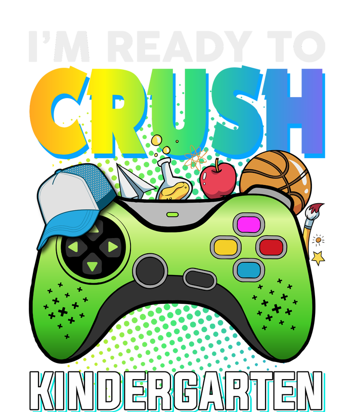 Im Ready To Crush Kindergarten Back To School Video Game Boy Gift T-Shirt