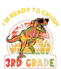 Im Ready To Crush 3rd Grade Dinosaur T Rex Back To School Gift Women's Fleece Hoodie