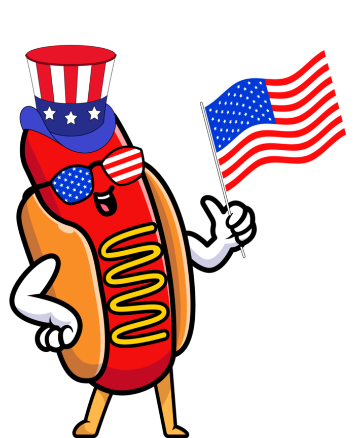 4th Of July Hot Dog Hotdog 4th Of July Sweatshirt Cinch Pack Bag