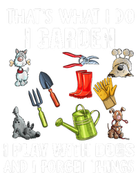 Thats What I Do I Garden I Play With Dogs And I Forget The Baniff Cuffed Pom Beanie