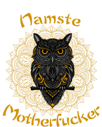 Namaste Motherfucker Owl Lotus Hand Fatima Yoga Gift Ladies Essential Flowy Tank