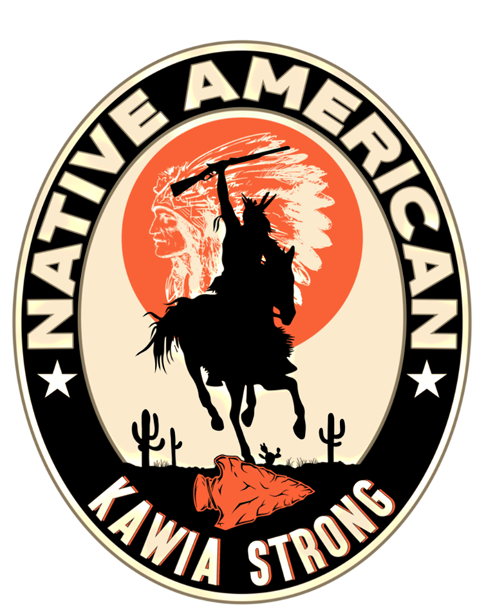 Kawia Tribe Native American Indian Pride Strong Gift Canvas