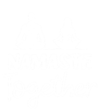 Namaste Together Design Couple Yoga Gift T-Shirt