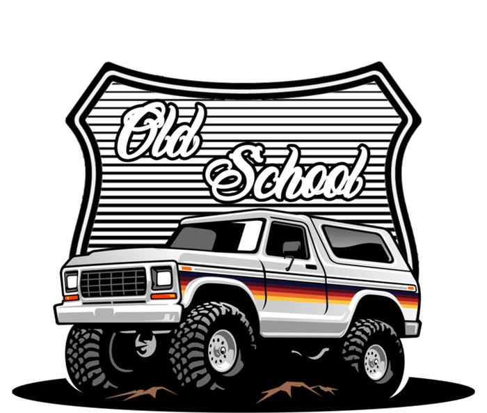 Off Road Vintage Hotrod Off Roader Old School Hot Rod Funny Gift T-Shirt