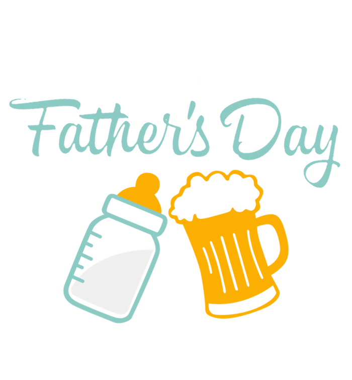 Our First Fathers Day Together Funny Father Day Funny Gift T-Shirt