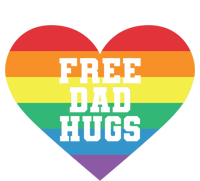 Lgbt Pride Social Movet Tee: Free Dad Hugs Cool Gift T-Shirt