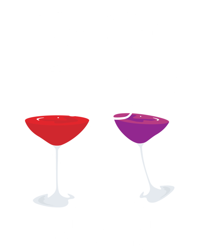 Partners In Wine Cool Wine Ers Gift Women's Tri-Blend 3/4-Sleeve Raglan Shirt