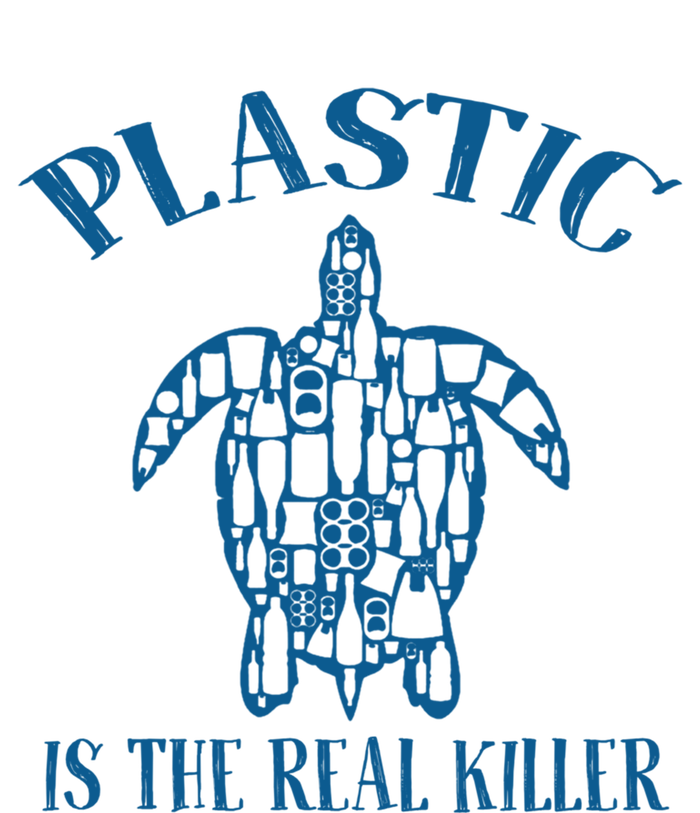 Plastic Is The Real Killer Turtle Lovers Protect Ocean Gift Tie-Dye T-Shirt