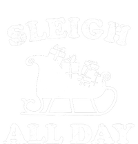 Funny Sleigh All Day Christmas In July Retro Vintage Ugly Women's Perfect Tri Tunic Long Sleeve Shirt