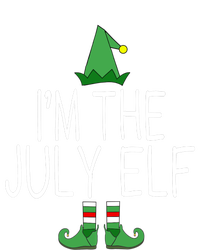 Christmas In July Matching Family Funny I'm The July Elf Kids Long Sleeve Shirt