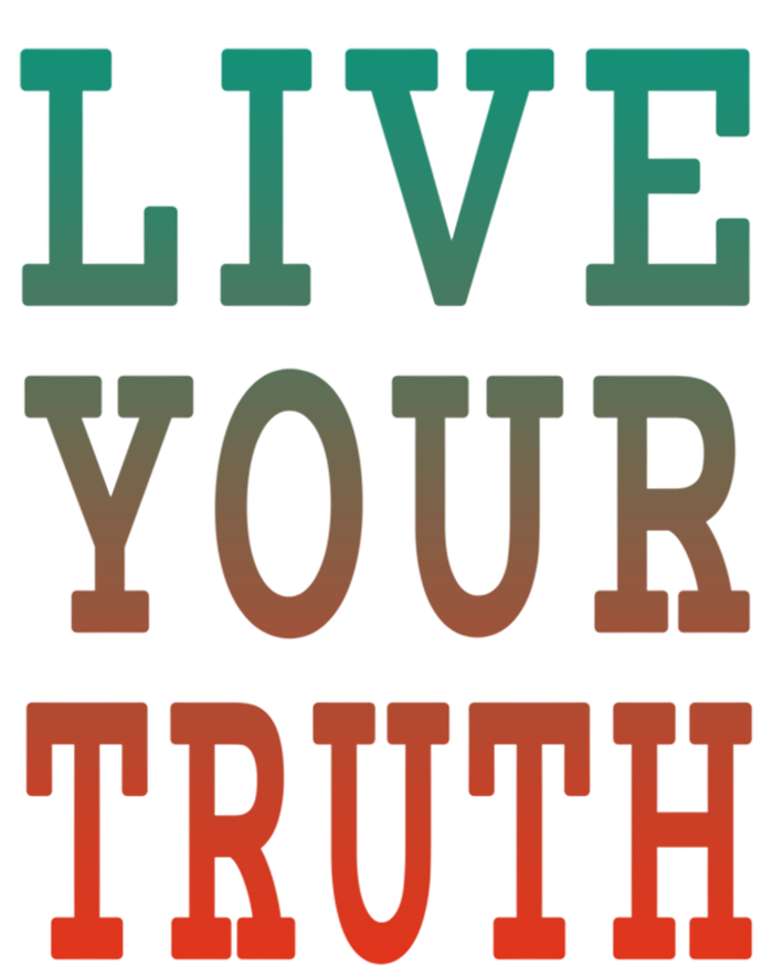 Live Your Truth Progress Pride Flag Colors Gift T-Shirt