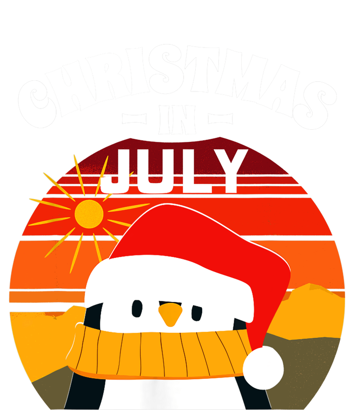 Christmas in July Summers Santa Penguin Full Zip Hoodie