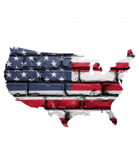 One Nation Under God American Flag Gift T-Shirt