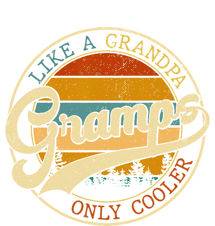 Vintage Gramps Like A Grandpa Only Cooler For Father Day T-Shirt