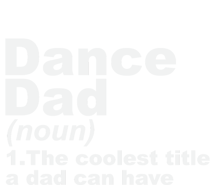 Dance Dad Definition Funny Sports Fathers Day Gift High Crown Mesh Back Trucker Hat