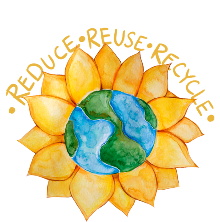 Reduce Reuse Recycle Gift Tie-Dye T-Shirt