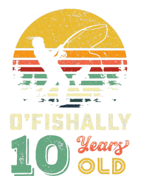 10 Years Old Fishing Gift 10 Yo Ten Year Old 10th Birthday Kids T-Shirt