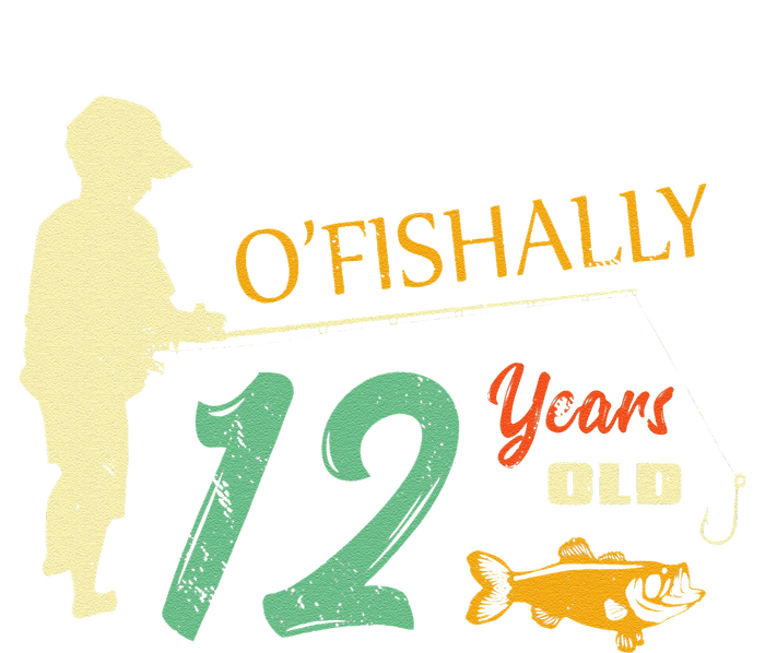 12 Year Old Fishing Gift 12 Yo Twelve Year Old 12th Birthday T-Shirt