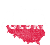 Polish Map And Flag Souvenir Distressed Poland Gift T-Shirt