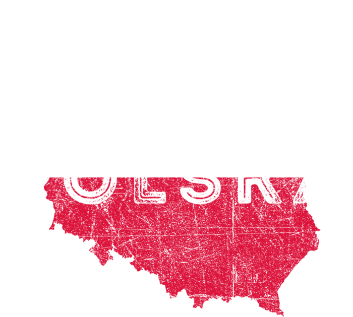 Polish Map And Flag Souvenir Distressed Poland Gift T-Shirt