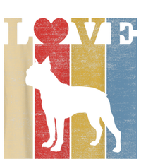 Dogs 365 Retro Love Boston Terrier Dog Vintage Gift T-Shirt