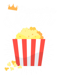 Popcorn Queen Partnerlook Gift Ceramic Bell Ornament