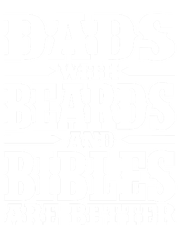 Popinx Dads With Beards And Bibles Are Better Christian Funny Gift Kids Hoodie