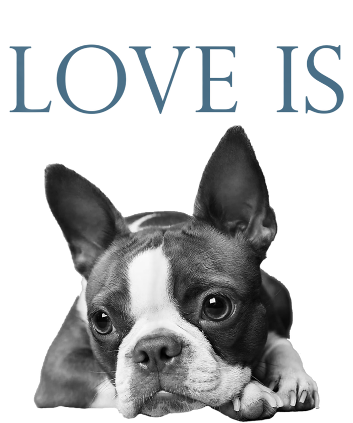 Love Is Boston Terrier Bostie T-Shirt