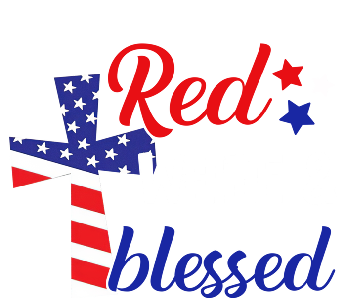 Red White And Blessed Gift 4th Of July Cute Patriotic Americ Gift Tank Top