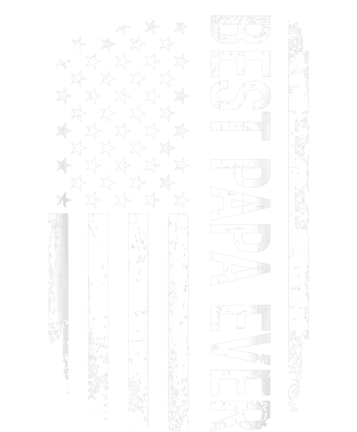 Best Papa Ever Us American Vintage Flag For Grandpa Fathers Day T-Shirt