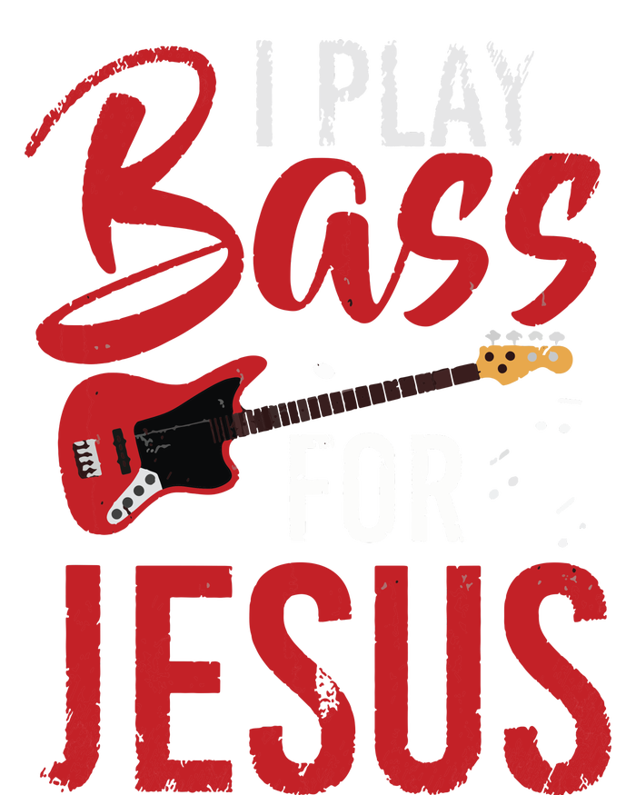 Christian Bassist Bass Player Jesus Bass Guitar Women's T-Shirt