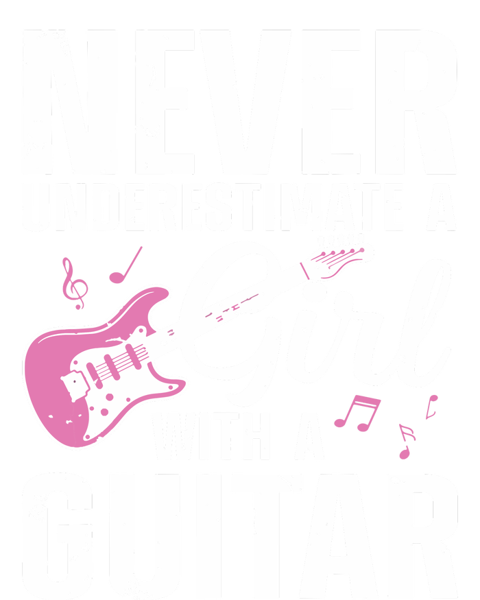 Cool Guitar For Women Girl Guitarist Acoustic Guitar Lovers Women's V-Neck T-Shirt