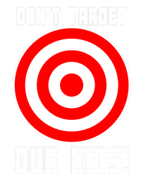 Dont Target Our Kids Patriotic Bullseye Range Boycott Button