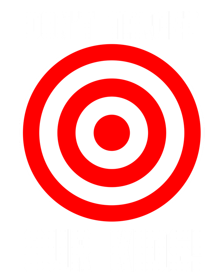 Dont Target Our Kids Patriotic Bullseye Range Boycott Button