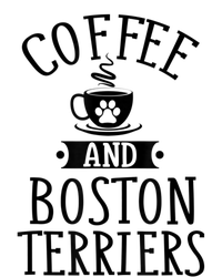 Coffee And Boston Terriers Boston Terrier Lover Women's Pullover Hoodie