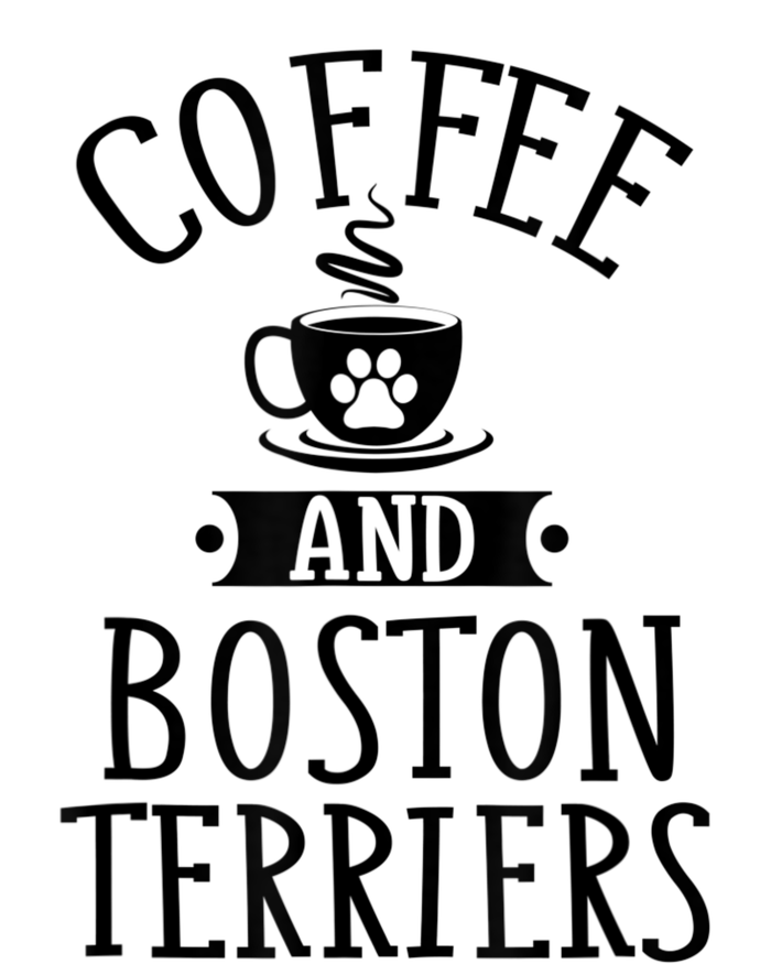 Coffee And Boston Terriers Boston Terrier Lover Women's Pullover Hoodie