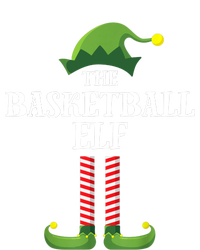 Basketball Elf Matching Family Group Christmas Party Cooling Performance Crew T-Shirt