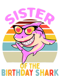 Sister of the Shark Birthday Matching Family Tie-Dye T-Shirt