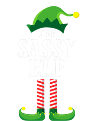 Sassy Elf Matching Family Group Christmas Party High Crown Mesh Back Trucker Hat